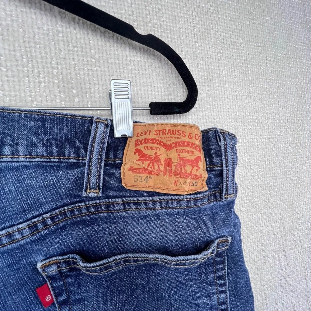 Levi's 559 Relaxed‎ Straight Jeans Mens Dark Wash Denim Pants Size 34x30